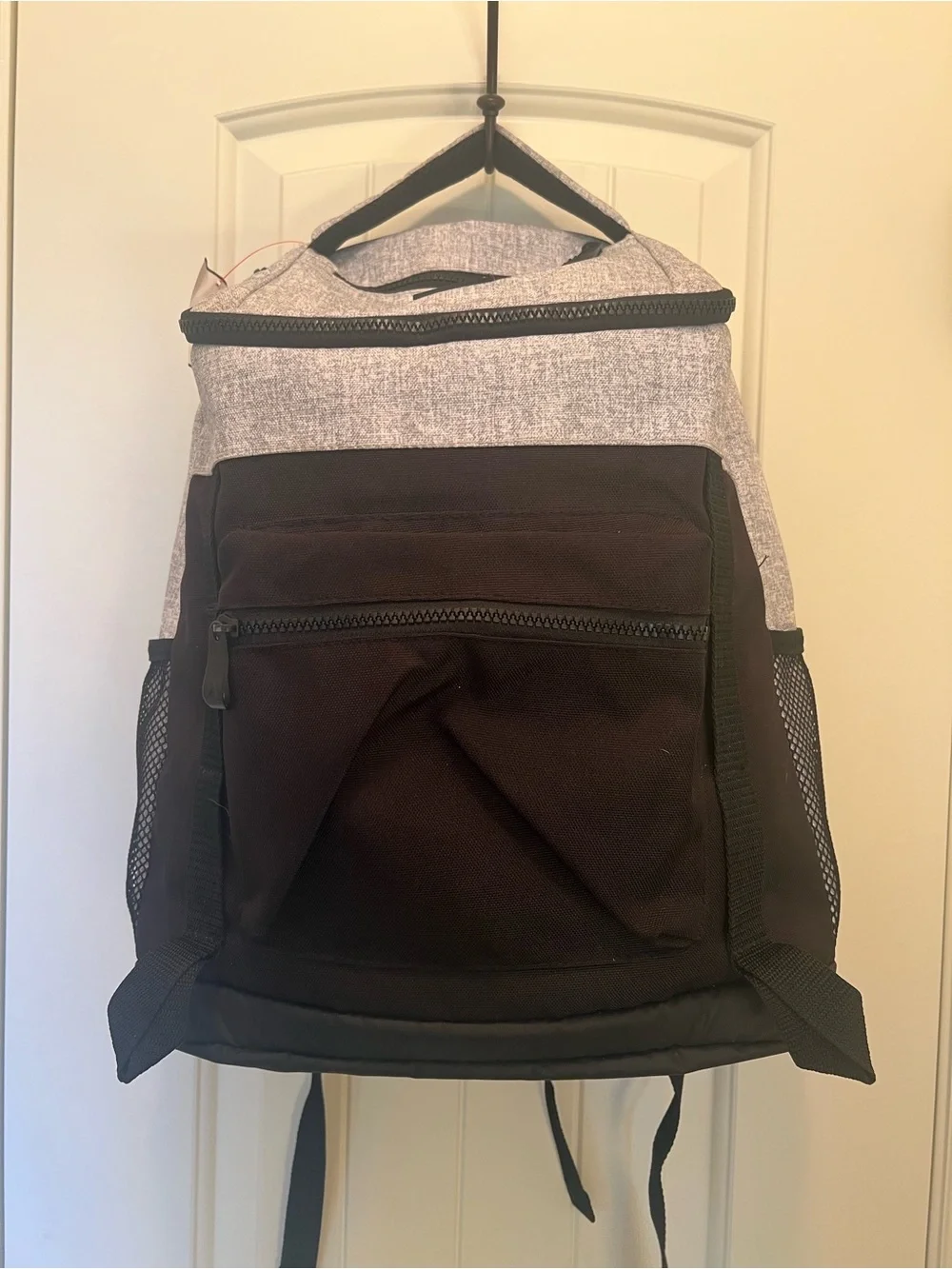 Reebok Unisex Top Loader 18.5 Laptop Backpack Light Heather Gray